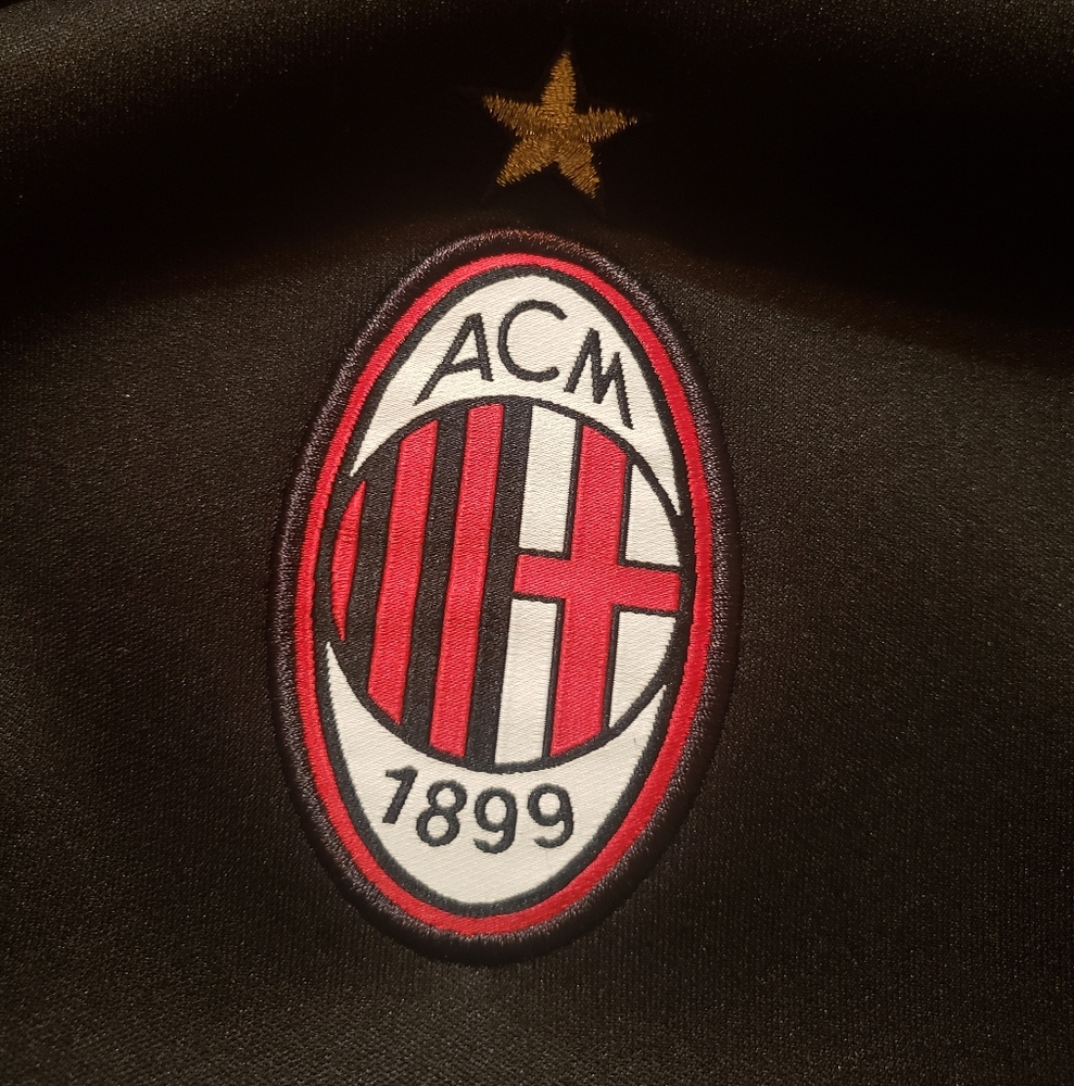 AC Milan Adidas zip up jacket